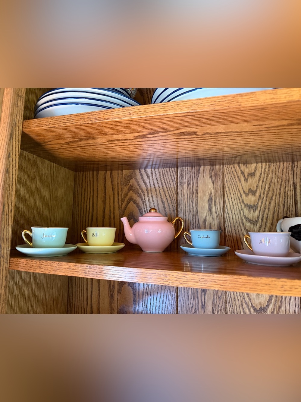 Pottery Barn Kids Disney Princess Porcelain Tea Set